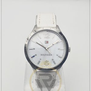 Tommy Hilfiger Women’s Quartz Leather Strap Mother of Pearl Dial 40mm Watch 1781544/2