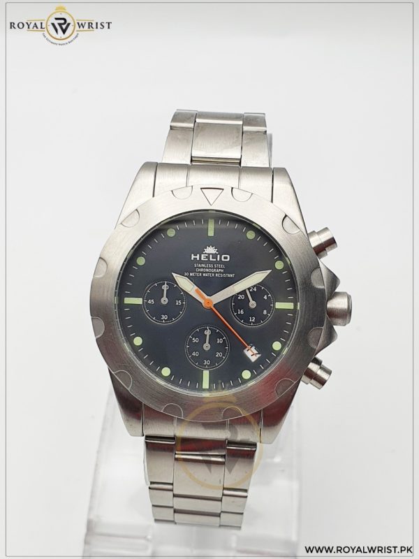 Meridian Men’s Quartz Stainless Steel Black Dial 40mm Watch