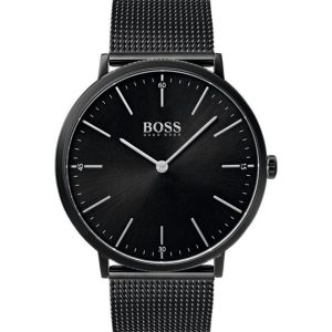 Hugo Boss Men’s Quartz Stainless Steel Black Dial 40mm Watch 1513542