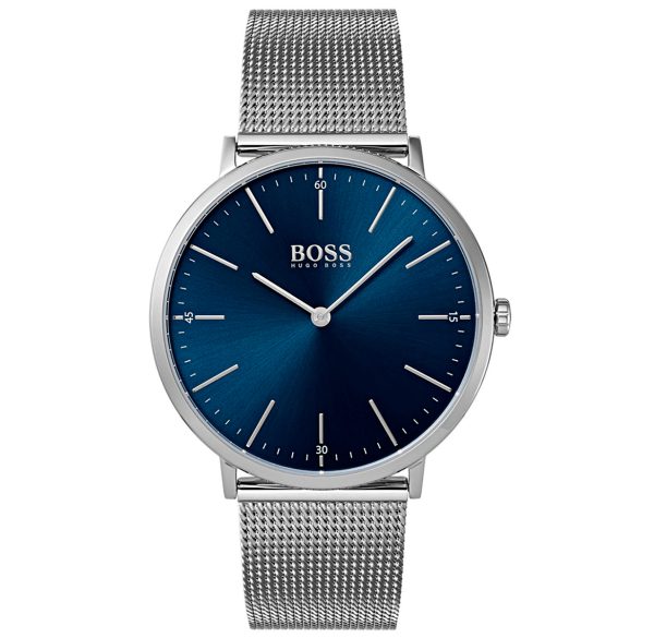 Hugo Boss Men’s Quartz Stainless Steel Blue Dial 40mm Watch 1513541