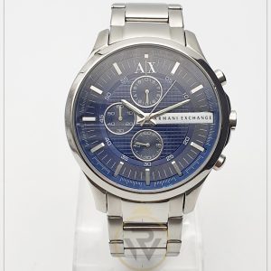 Armani Exchange Men’s Stainless Steel Blue Dial 46mm Watch AX2155