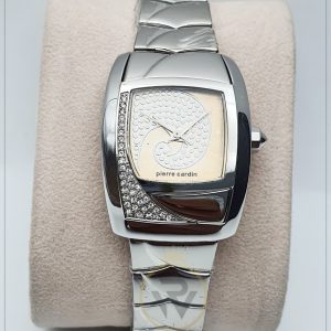 Pierre Cardin Women’s Swiss Made Stainless Steel Gold Dial 27mm Watch PC100332F07/2