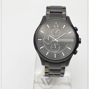 Armani Exchange Men’s Stainless Steel Black Dial 46mm Watch AX2138