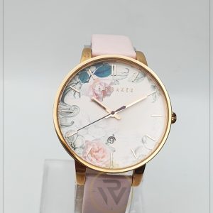 Ted Baker Women’s Quartz Leather Strap Multi Color Dial 40mm Watch TED3809