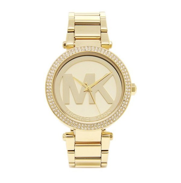Michael Kors Women’s Quartz Stainless Steel Gold Dial 39mm Watch MK5784