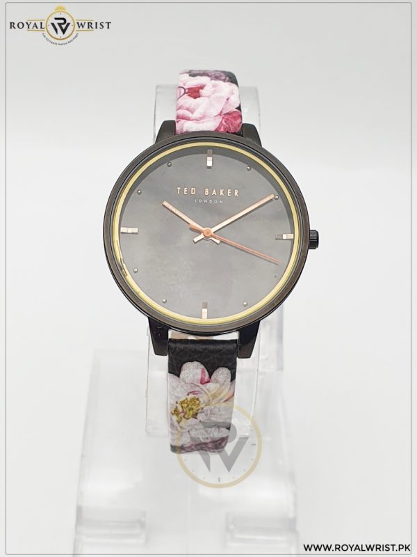 Ted Baker Women’s Quartz Leather Strap Black Dial 36mm Watch TED0373M03