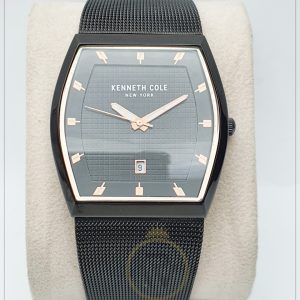 Kenneth Cole New York Men’s Quartz Stainless Steel Black Dial 38mm Watch KC50489007