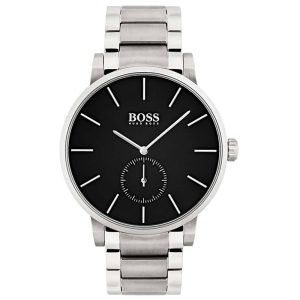 Hugo Boss Men’s Chronograph Stainless Steel Black Dial 42mm Watch 1513501