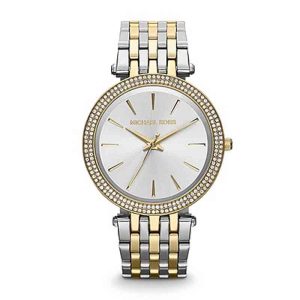 Michael Kors Women’s Quartz Stainless Steel Gold Two-Tone Bracelet 39mm Watch MK3215