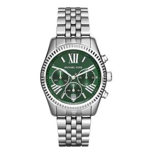 Michael Kors Women’s Quartz Stainless Steel Green Dial 38mm Watch MK6222