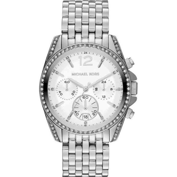 Michael Kors Women’s Quartz Stainless Steel White Dial 39mm Watch MK5834