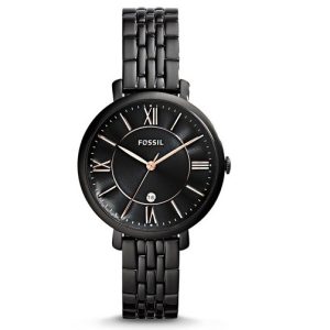Fossil Women’s Quartz Stainless Steel Black Dial 36mm Watch ES3614