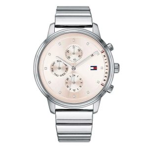 Tommy Hilfiger Women’s Quartz Stainless Steel Pink Dial 38mm Watch 1781904
