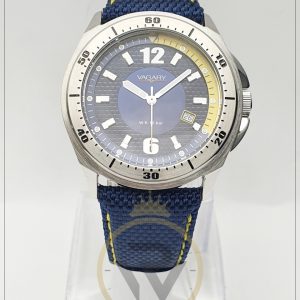 VAGARY Citizen Men,s Quartz Leather Strap Blue Dial 41mm Watch ID954090