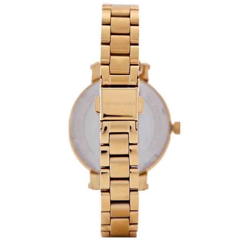 Michael Kors Women’s Quartz Stainless Steel Gold Dial 36mm Watch MK4334 ...