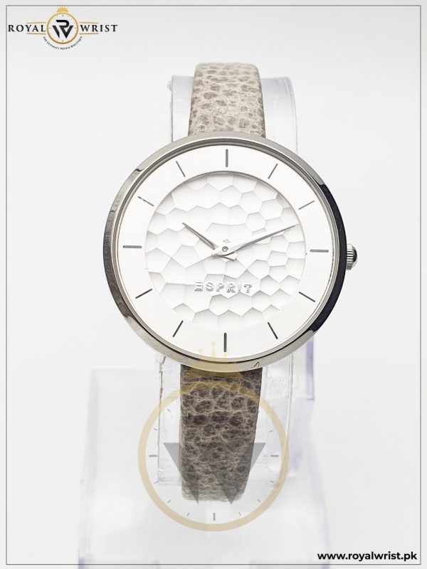 Esprit Women’s Quartz Leather Strap Grey Dial 36mm Watch ES108572