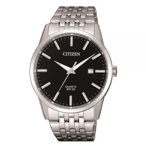Citizen Men,s Quartz Stainless Steel Black Dial 39mm Watch BI5000-87E