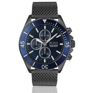 Hugo Boss Men's Chronograph Quartz Stainless Steel Strap 48mm Watch 1513702
