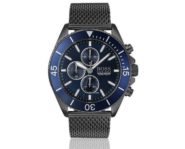Hugo Boss Men's Chronograph Quartz Stainless Steel Strap 48mm Watch 1513702