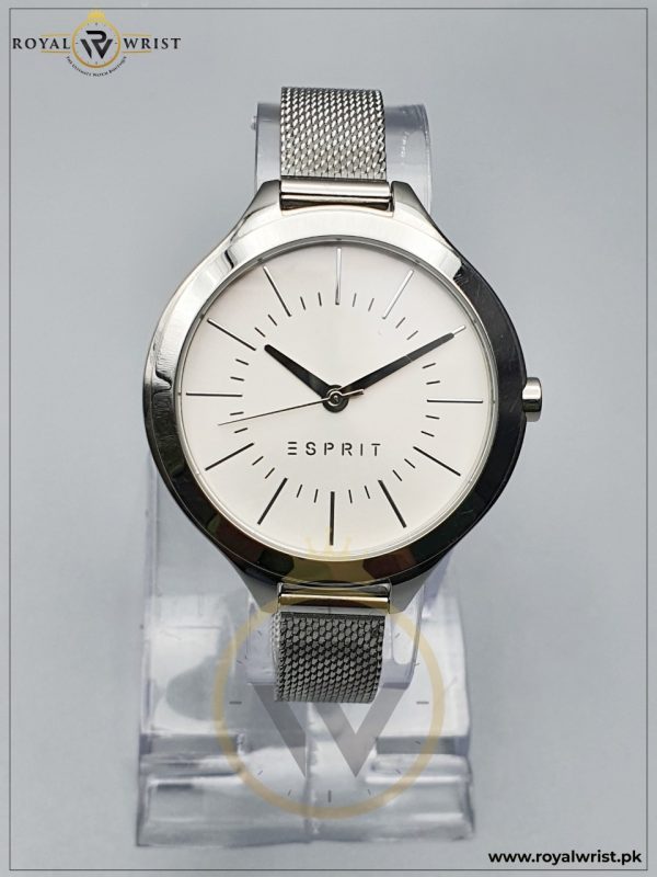 Esprit Women’s Quartz Stainless Steel White Dial 40mm Watch ES906762001