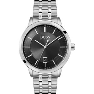 Hugo Boss Men’s Chronograph Quartz Stainless Steel Black Dial 41mm Watch 1513614