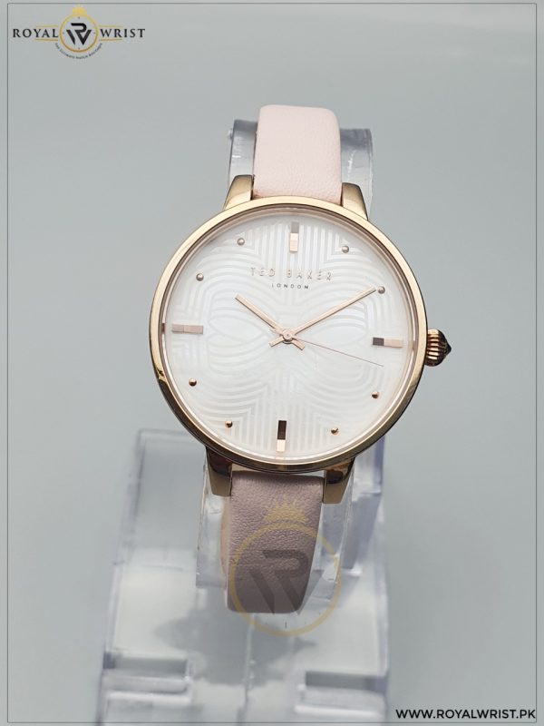 Ted Baker Women’s Quartz Leather Strap Mother Of Pearl Dial 36mm Watch TED0300