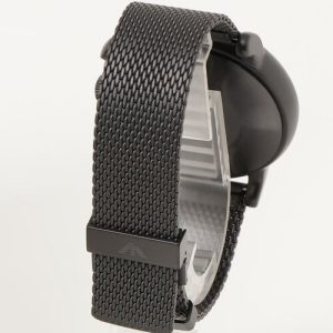 Emporio Armani Men's Quartz Stainless Steel Black Dial 46mm Watch