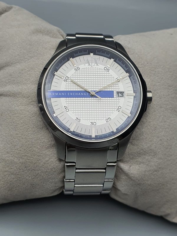 Armani Exchange Men’s Quartz Stainless Steel White 46mm Watch AX2134