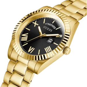 Guess Men’s Quartz Stainless Steel Black Dial 42mm Watch GW0265G3