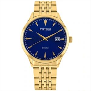 Citizen Men,s Quartz Stainless Steel Blue Dial 40mm Watch DZ0062-58L