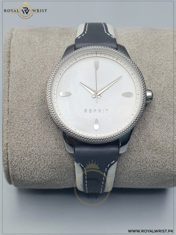 Esprit Women’s Quartz Leather Strap Mother Of Pearl Dial 36mm Watch ES306111