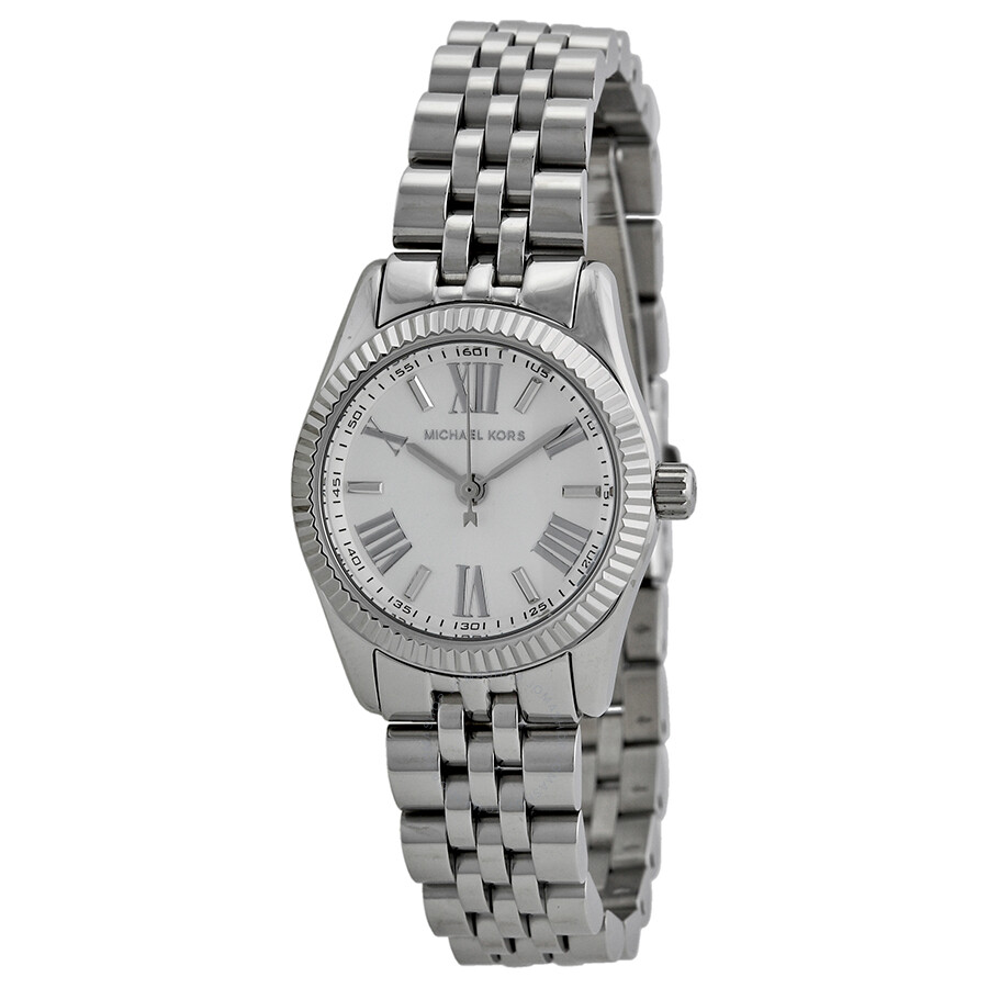 michael kors watch lexington quartz stainless steel mk3228