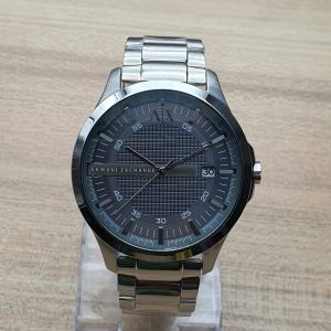 Armani Exchange Men’s Quartz Stainless Steel Grey Dial 46mm Watch AX2101