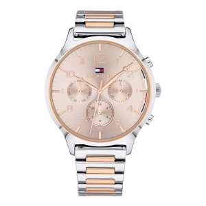 Tommy Hilfiger Women’s Quartz Stainless Steel Rose Gold Dial 38mm Watch 1781876