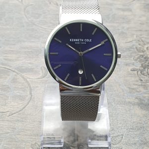 Kenneth Cole Men’s Quartz Stainless Steel Blue Dial 40mm Watch KC50492003