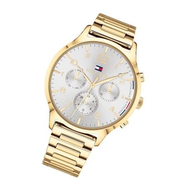 Tommy Hilfiger Women’s Quartz Stainless Steel Silver Dial 38mm Watch ...