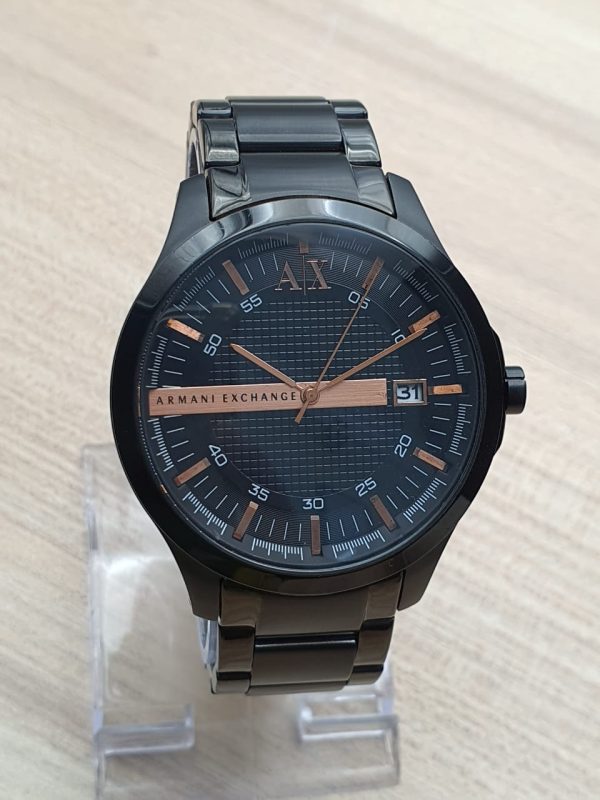 Armani Exchange Men’s Quartz Stainless Steel Black Dial 46mm Watch AX2150