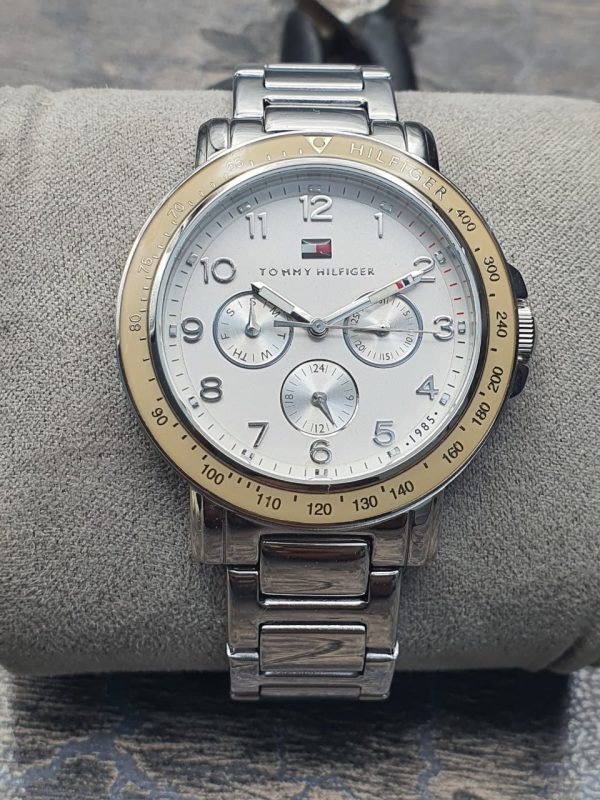 Tommy Hilfiger Women’s Quartz Stainless Steel White Dial 40mm Watch 1781515