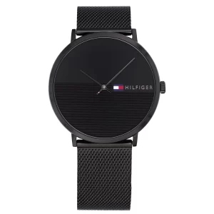 Tommy Hilfiger Men’s Quartz Stainless Steel Black Dial 40mm Watch 1791464