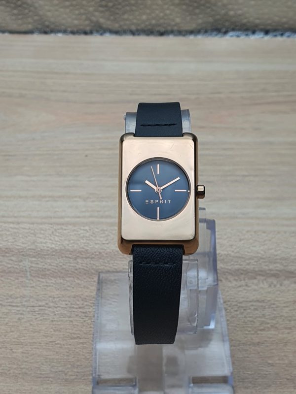 Esprit Women’s Quartz Leather Strap Black Dial 23mm Watch 109812