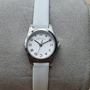 Marc by Marc Jacobs Women’s Quartz Leather Strap White Dial 20mm Watch MBM1234