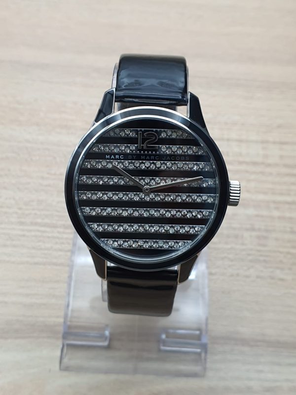 Marc by Marc Jacobs Women’s Quartz Leather Strap Two-tone Dial 40mm Watch MBM1166