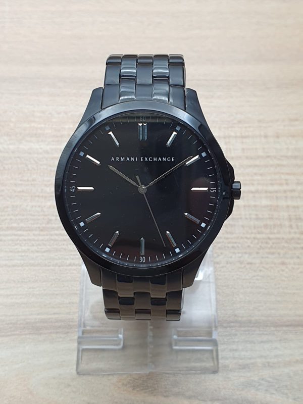 Armani Exchange Men’s Quartz Stainless Steel Black Dial 46mm Watch AX2159