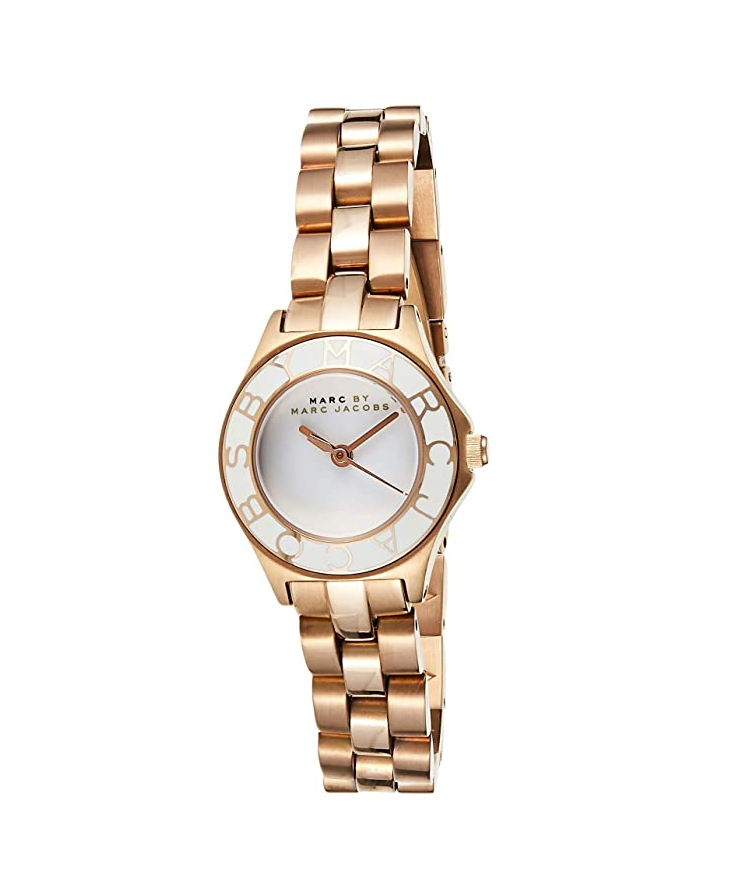 Marc by Marc Jacobs Women’s Quartz Stainless Steel White Dial 26mm Watch MBM3076