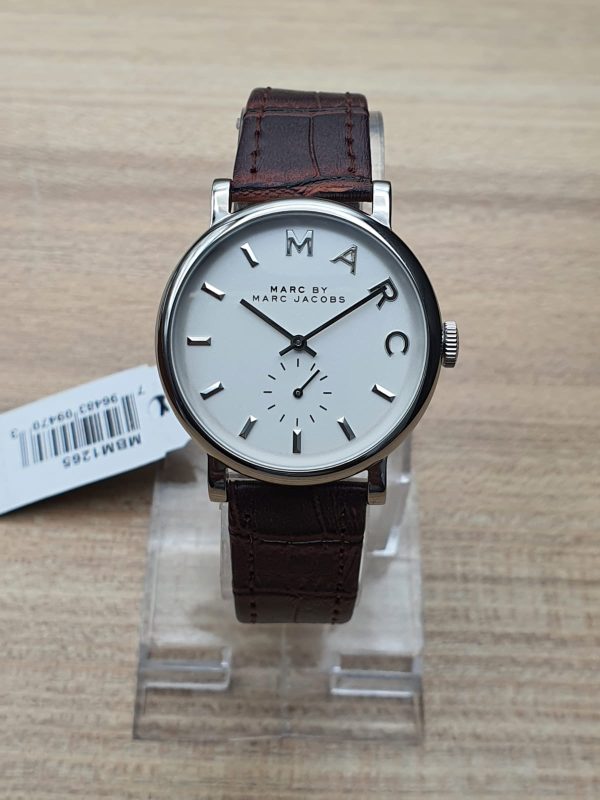 Marc by Marc Jacobs Women’s Quartz Leather Strap White Dial 36mm Watch MBM1265