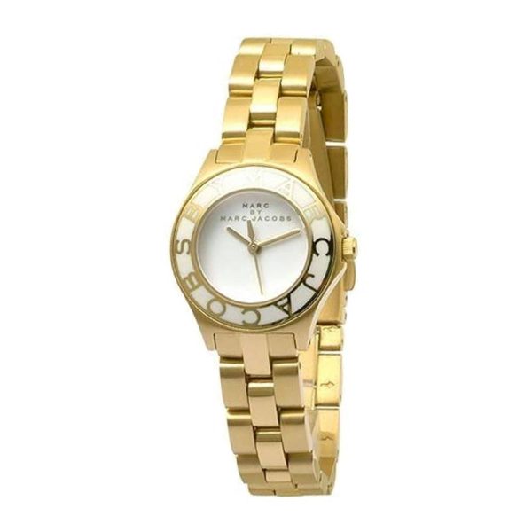Marc by Marc Jacobs Women’s Quartz Stainless Steel White Dial 28mm Watch MBM3051