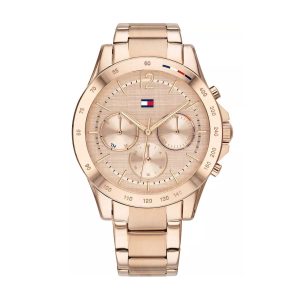 Tommy Hilfiger Women’s Quartz Stainless Steel Rose Gold Dial 38mm Watch 1782197