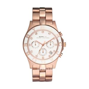 Marc by Marc Jacobs Women’s Quartz Stainless Steel White Dial 40mm Watch MBM3082