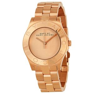 Marc by Marc Jacobs Women’s Quartz Stainless Steel Rose Gold Dial 36mm Watch MBM3127