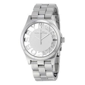 Marc by Marc Jacobs Women’s Quartz Stainless Steel Silver Dial 40mm Watch MBM3205